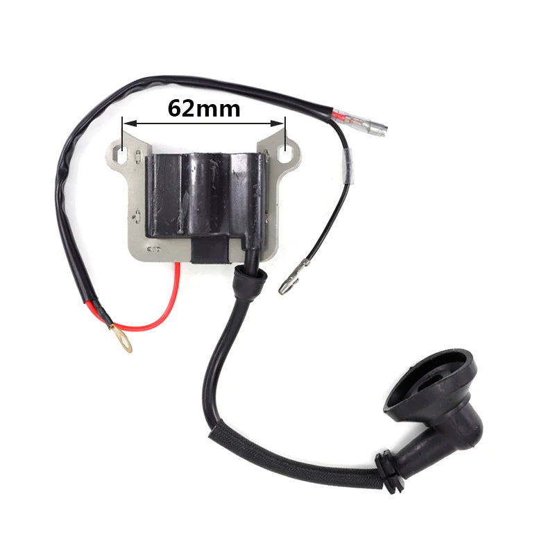 For CG430 CG520 BG430 BG520 BC430 BC520 43cc 52cc Chinese Brushcutter Trimmer Magneto Module 40F 44F 1E40F-5 1E44F Ignition Coil