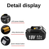 For Makita 18V 6Ah 8Ah Battery Rechargeable Battery 100% Real Capacity 18650 Lithium-ion Cell Suitable For Makita Power Tool