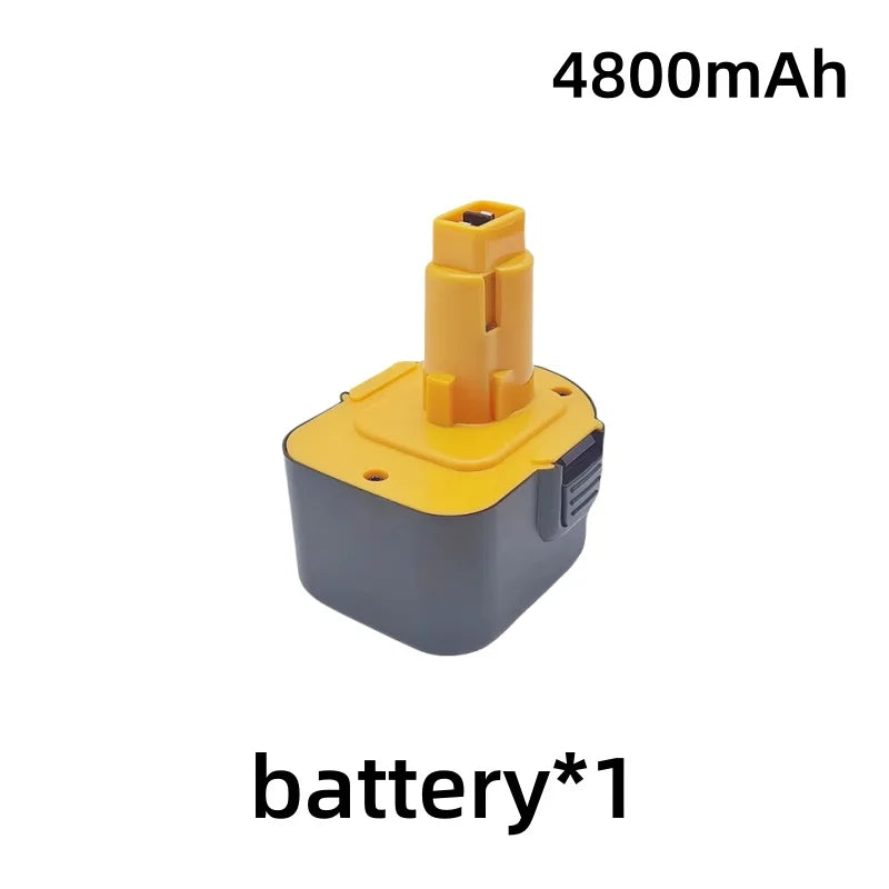 .12V 4800-9800mAh Tool Battery For Dewalt DE9074 DC9071 DE9037 DE9071 DE9075 DW9071 DW9074 DC727 DW9072 DC756 DC980 DC981 DW051.