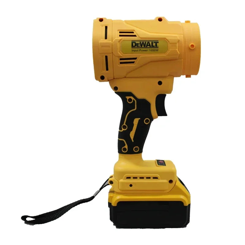 DeWalt Electric Turbo Blower Jet Fan Handheld Dust Blowing Brushless 200M/S Air Blower for Patio Cleaning Tool For 18V Battery