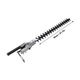 Hedge Trimmer Head 9 Spline High Pole Brush Grass Cutter Head Harvester Mower For Garden Tools Spare Parts