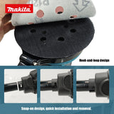 Makita DBO180Z 18V Brushless Cordless Orbital Sander 125mm with Dust Bag for Clear Coat and Varnish Surface Preparation