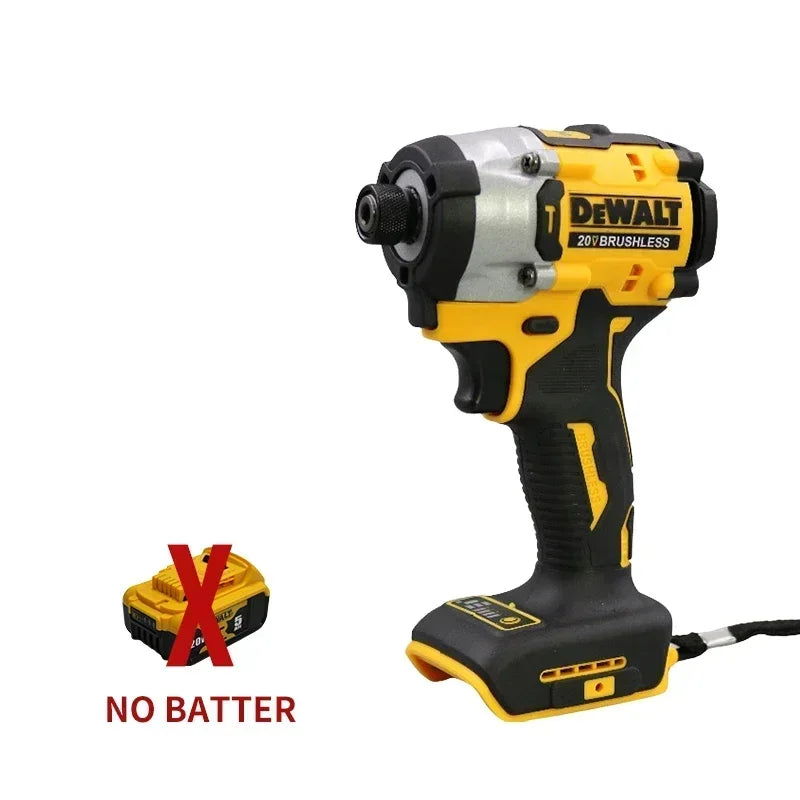 DEWALT DCF860 Premium Brushless Impact Driver, 20V Cordless Power Tool with 282NM Max Torque, Bare Unit
