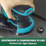 Mellif 125MM Cordless Random Orbital Sander For Makita 18V Battery BL1830 BL1840 (Tool Only) Handheld Electric Power Tool