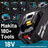 NEW Original Makita 18v 6Ah for Makita 18V Battery BL1830B BL1850B BL1850 BL1840 BL1860 BL1815 Replacement Lithium Battery
