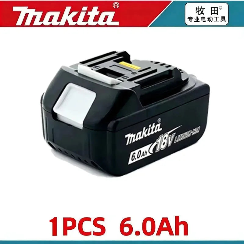 100% Original Makita Battery 18V Rechargeable Battery Replacing Makita BL1830BL1840BL1850BL1860B Power Tool Battery