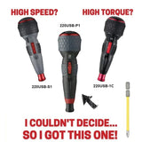 VESSEL Franchise Screwdriver Series NO.220USB-S1,NO.220USB-6C,NO.220USB-1C Electric Drive, Rechargeable Screwdriver