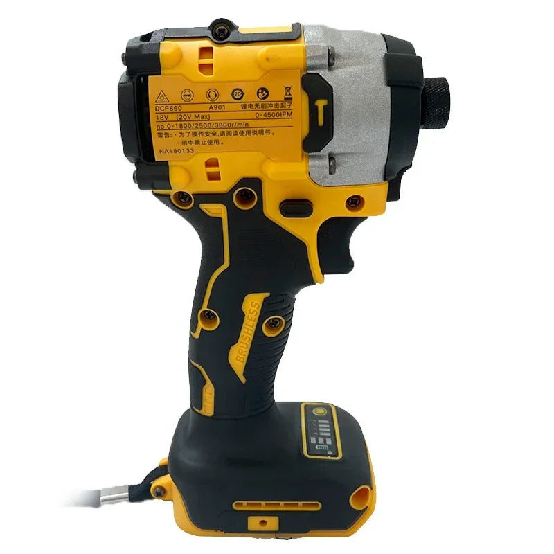 DEWALT DCF860 Brushless Cordless Compact Drill Premium Impact Driver 282NM 18V 20V Power Tools Without Battery