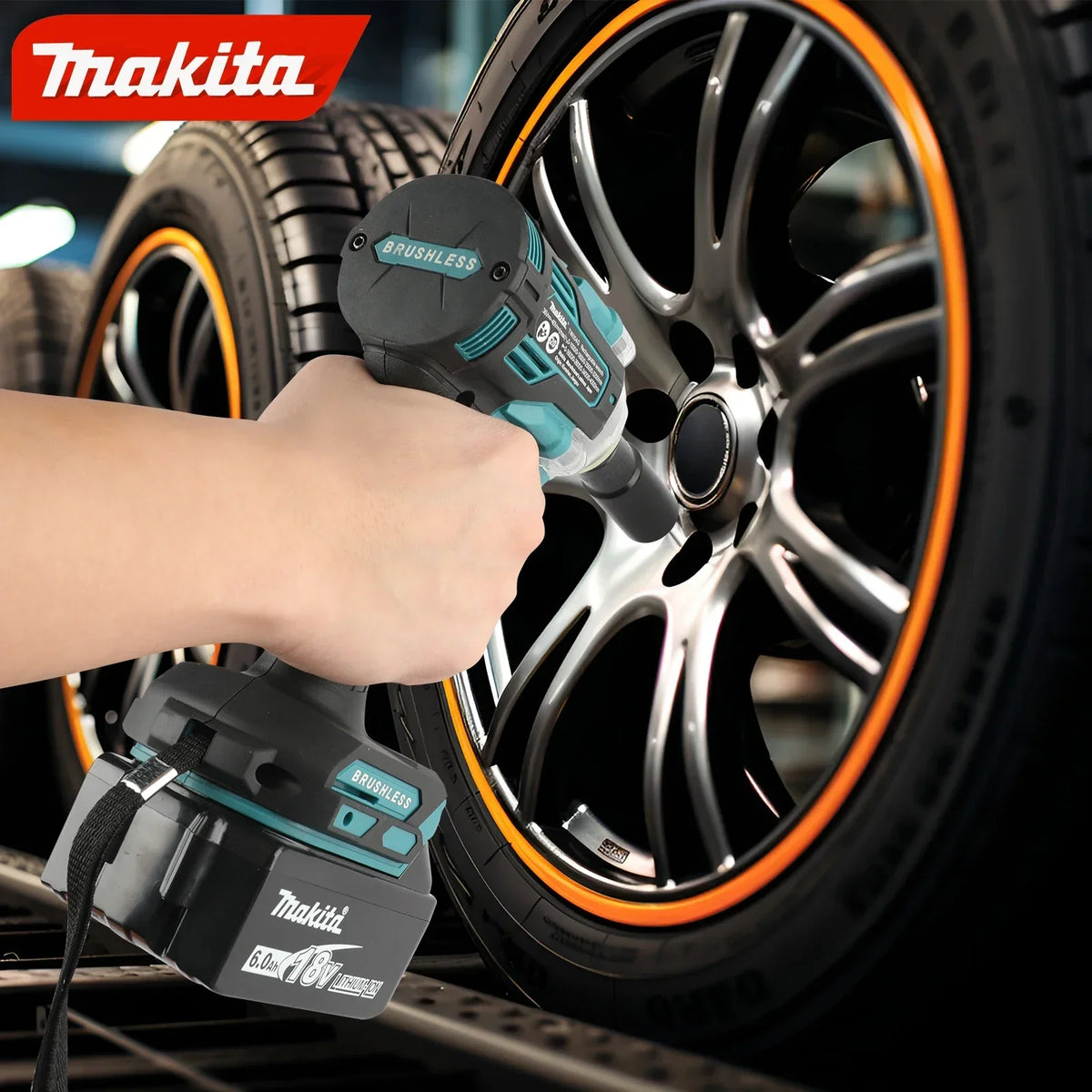 Makita TW004G 18v Battery Screwdriver Machine Brushless Electric Screwdriver Rechargable Drill Driver With Charger and battery