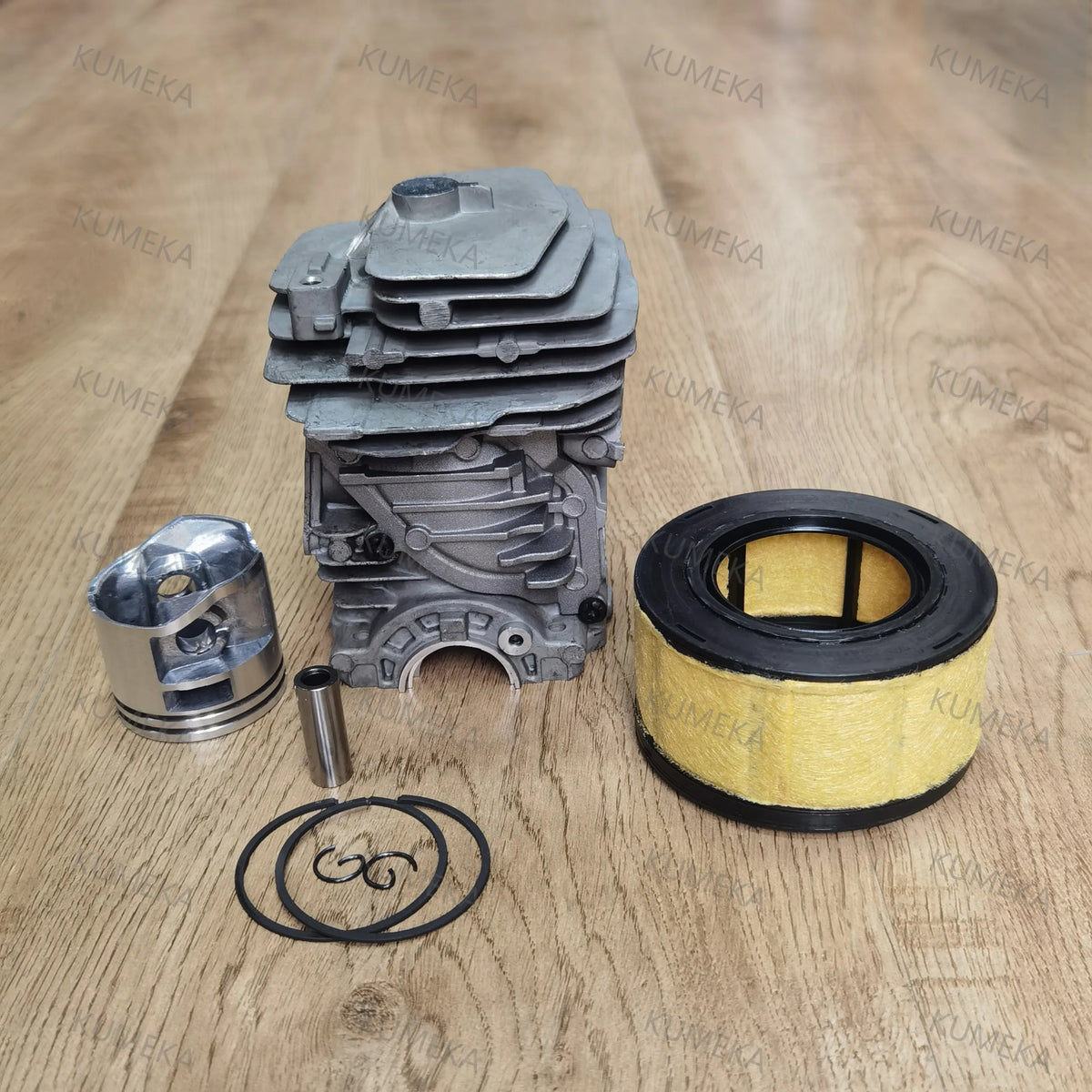 KUMEKA MS251 Cylinder 44MM With Air Filter Set Fits For Stihl MS251 Chainsaw Accessories
