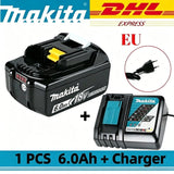 2026 Original Makita 18V LXT Lithium Battery 9.0Ah/6.0Ah/5.0Ah for BL1890 BL1860B BL1850 & DDF487