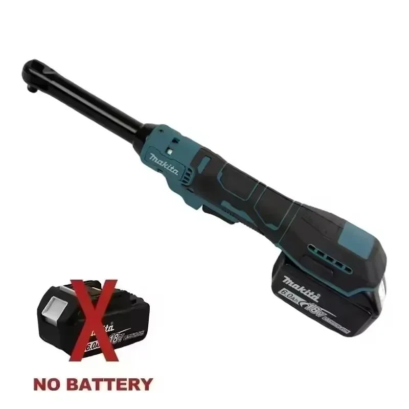 Makita Ratchet Wrench Extended Head Cordless Removal Screw Nut 220N.m 3/8" 1/2" Electric Driver Power Tools For 21V Battery