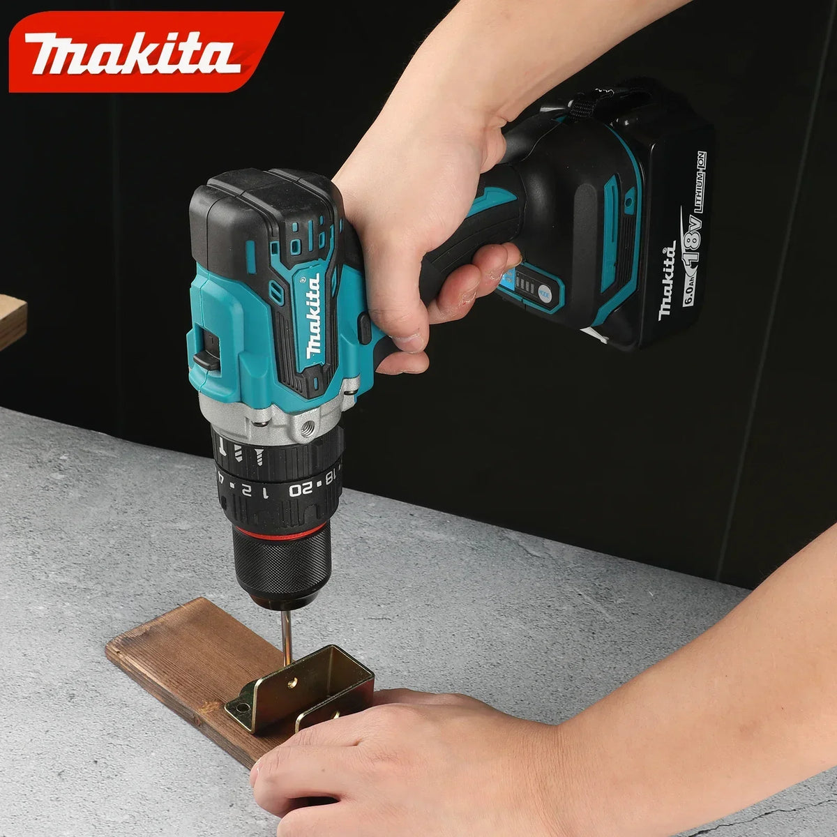 Makita DDF487 Brushless Lithium Electric Driver Electromechanical Drill Screwdriver for Makita 18V Battery Naked Tool