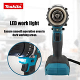 High Torque Original DDF487 Brushless Electric Screwdriver 18V, Makita Original 6.0Ah & Tool Package
