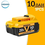 High Capacity 12.0Ah 20V Rechargeable Lithium Ion Battery for Dewalt 20V Battery Work DCB200 DCB201 DCB203 DCB205 DCB206 Tools