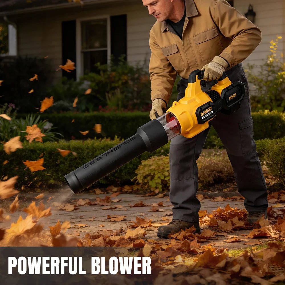Durable DEWALT DCMBL612 60V Brushless Leaf Blower Lock‑Switch Stepless Speed Yard Lawn Patio Heavy‑Duty Cleaning Power tools