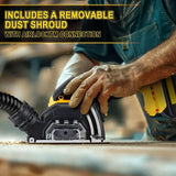Fit for DeWALT 20V Battery Cordless Angle Grinder 3 Inch Handle CUT OFF Electirc Cutting Mini Circular Saw Machine Power Tools