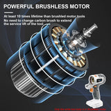 18V Brushless 2/5/10/12-in-1 Multi tool Chainsaw Drill reciprocating/circular saw oscillating tool combo
