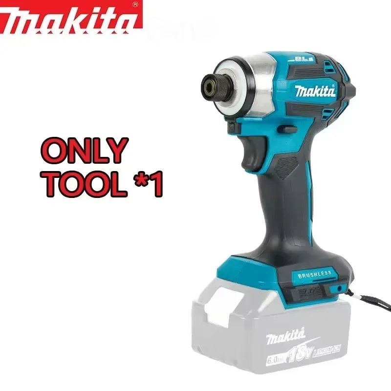 Makita DTD173 18V Brushless Impact Driver High Torque Electric Screwdriver High-Power Auto Repair Tool