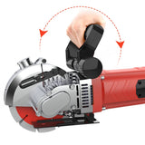 5800W Wall Slotting Machine Electric Wall Chaser Brick Groove Cutting Machine Steel Concrete Cutter Depth 42MM Width 42MM