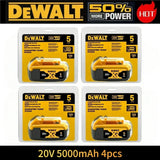 100% Genuine Dewalt 20V 6AH Battery, Rechargeable Lithium Ion Battery, Dewalt DCB200DCBL722/DCL050/DCF850Power Tool Replacement