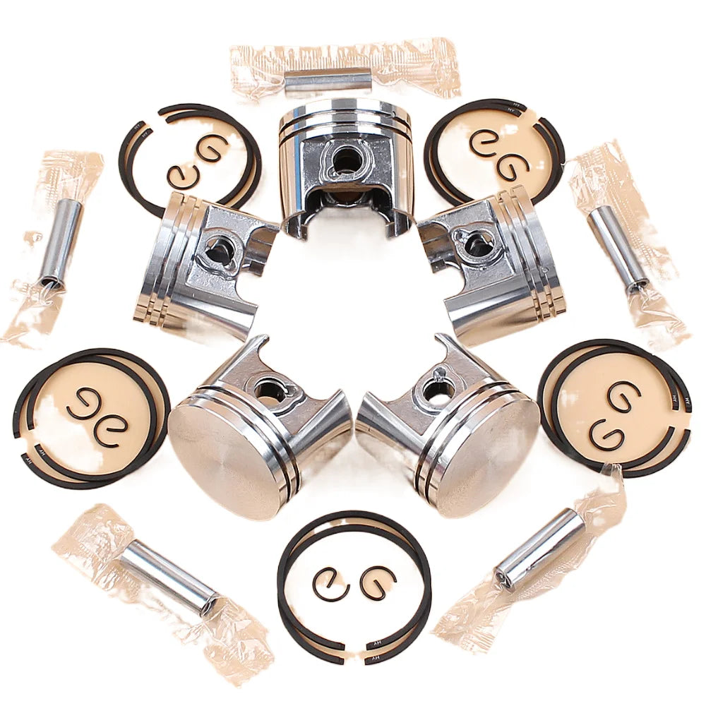 5Pcs/lot 37mm Piston Pin Rings Kit For STIHL 017 MS170 MS170C MS 170 Replace 11300302000 Chainsaw Engine Motor Parts