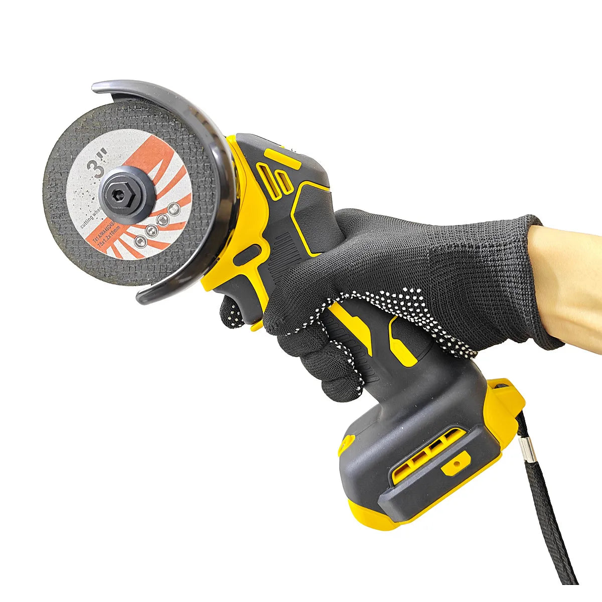 For DEWALT 20v18V Battery Upgraded Brushless Angle Grinder 3 Inch Electric CUT OFF Tool Cutting Polishing Grinding Machine