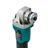 Makita DGA404 Brushless 125mm Wireless Angle Grinder Handheld Unit For Removing Rust From Steel Gates During Fence Restoration