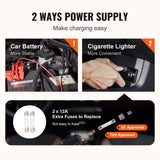 SucceBuy 5 Ton Electric Car Jack Hydraulic Jack with Electric Impact Wrench Portable Car Lift for SUV Sedan Truck Change Tires