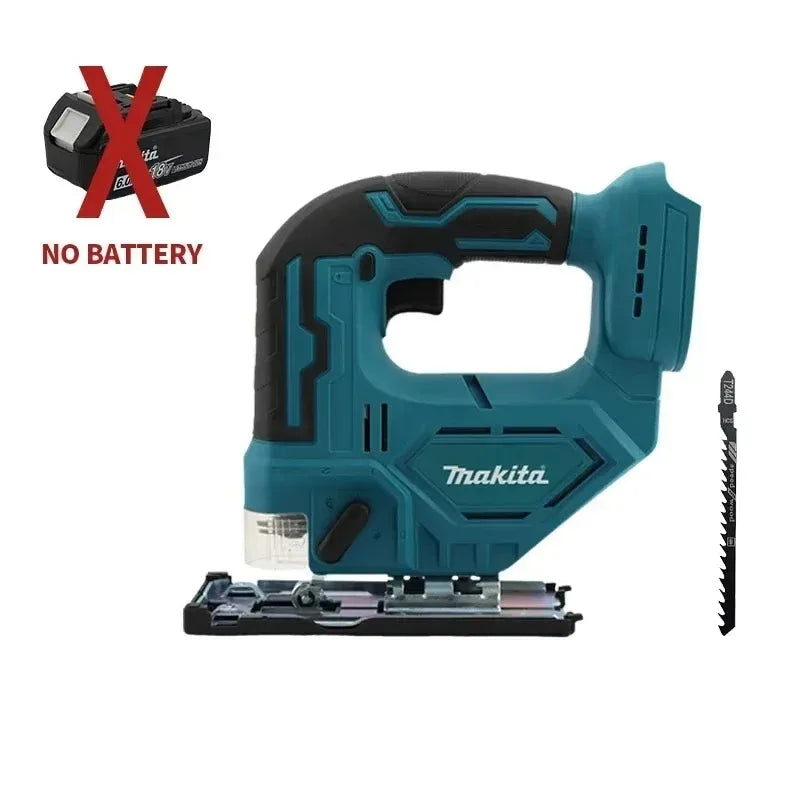 Makita DJV182 18V Cordless Jig Saw Bare Tool Electric Saw with Blades for Wood Metal Cutting Makita 18V Battery Compatible