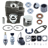 44.7mm Cylinder Piston Carb Kit For Stihl MS261 MS 261 MS261C Chainsaw Replacement 1141 020 1200 Oil Seal Gas Cap