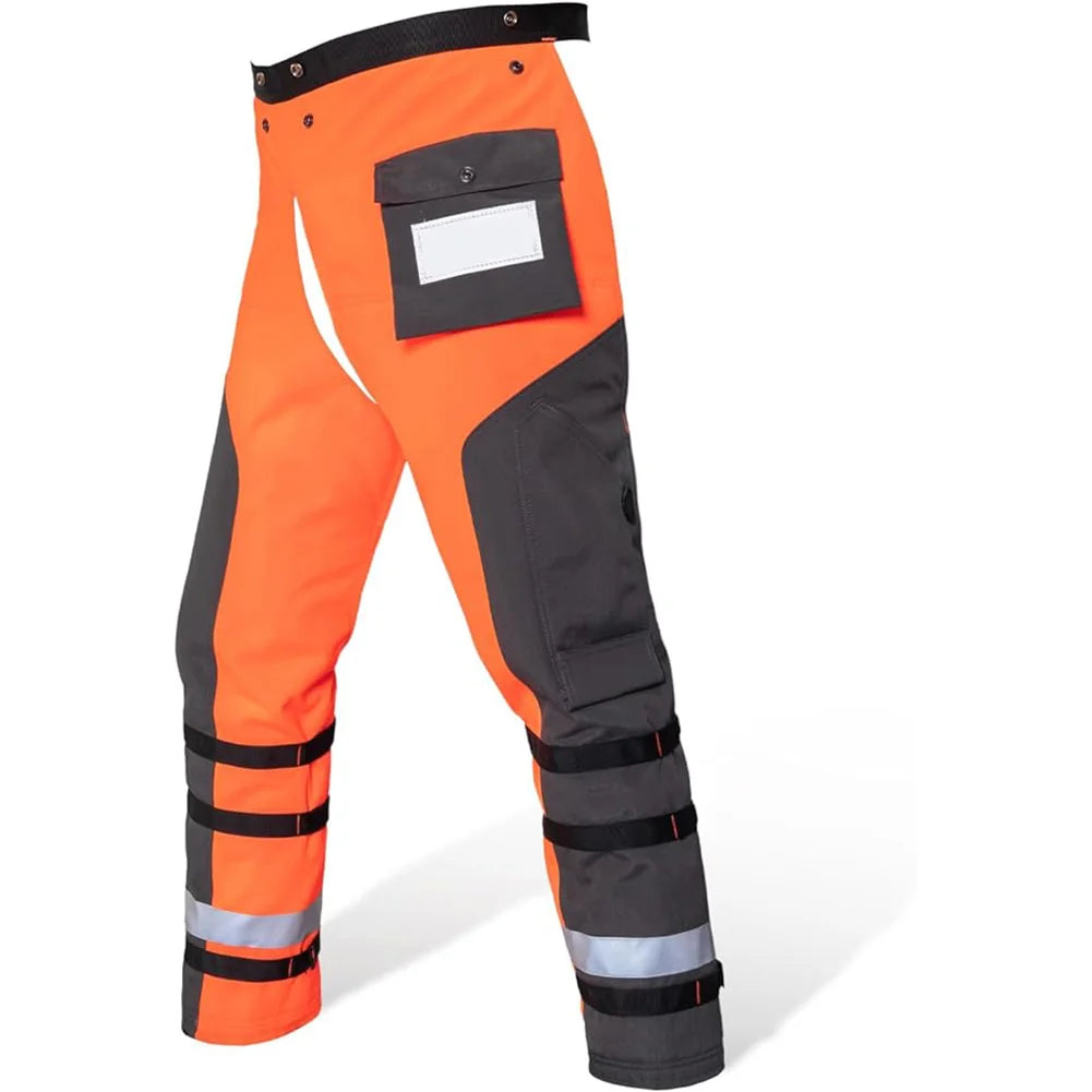 9-Layer Protection Chainsaw Chaps For Cutting/Logging Tasks Unisex Versatile Use Protection Adjustable Waist Belt Chainsaw Pants