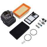 Durable Grey Cylinder Piston Kit Metal Compact Cylinder Kit Easy to Install Large Bore Piston Kit for Stihl TS400
