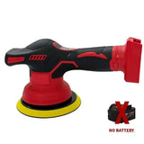 Cordless Polisher 8 Gears Digital Display Electric Polisher Auto Car Waxing Polishing Machine For Fit Milwaukee 18V Battery