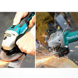 Makita Brushless Electric Angle Grinder Rechargeable Cutting Machine 18V High Power Polishing Machine For Makita Battery