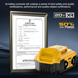 100% Original DeWalt Battery 20V XR 60V 9.0Ah 6.0Ah 5.0Ah DCB206 DCB209 DCB200 DCB205 DCB184 DCB181 For 20V Dewalt Power Tools