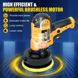 HILDA Electric Car Polisher Machine Auto Polishing Machine Adjustable Speed Sanding Waxing Tools Car Accessories Powewr Tools