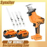 Cordless Reciprocating Saw For DEWALT DCB200 18V Battery Portable Electric Saw Wood Metal PVC Pipe Cutting Bandsaw Power Tool