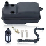 Muffler Exhaust Replacement for Stihl TS400 TS-400 Concrete Cut-Off Saw Replace OEM 4223 140 0601