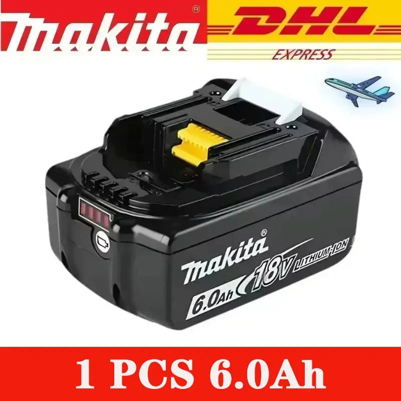 Original Makita 18V Rechargeable Battery 5Ah/6Ah/9.0Ah, Compatible with Makita 18V Power Tools BL1830, BL1840, BL1850, BL1860B