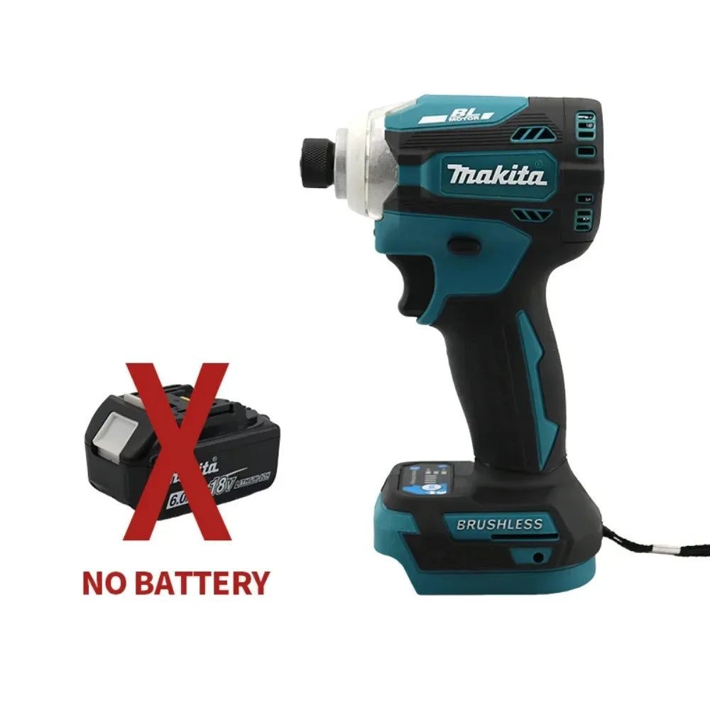 Makita DTD171 18V Brushless Cordless Impact Driver 180Nm For Woodworking Construction Daily Bolting Repair Work