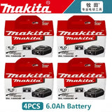 Genuine 6AH Makita BL1860 6ah Battery Power Tools Li-ion Replacement LXT BL1850 BL1840 for 18V Screwdriver with BMS 18v Battery