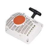 Plastic Recoil Starter Assembly Compact Easy to Install Pull Starter Replacement White Start Assembly for STIHL MS661 MS661C 、