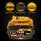 Dewalt 20v Battery DCB206 echargeable Lithium Ion ,Dewalt Battery DCB200 DCB205 DCB606 DCB609 DCB182 Power Tool Replacement