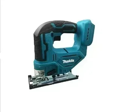 Makita DJV182 Lightweight 18V Jig Saw Adjustable Bevel Base For Cutting Curved Wooden Shelf Brackets During Home Decoration