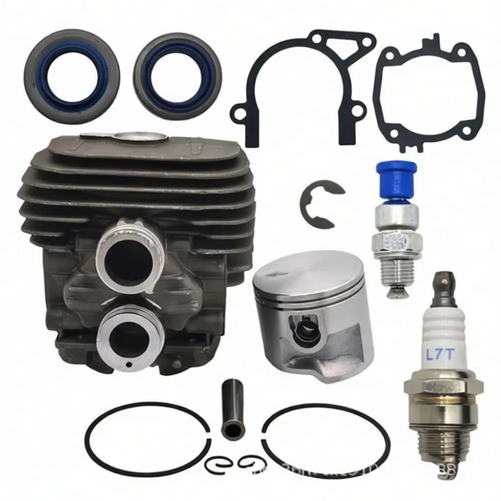 Engine Cylinder Assembly For Stihl TS410 TS420 Concrete Saw Repair 50mm Piston Kit Replacement Parts Maintenance Tool