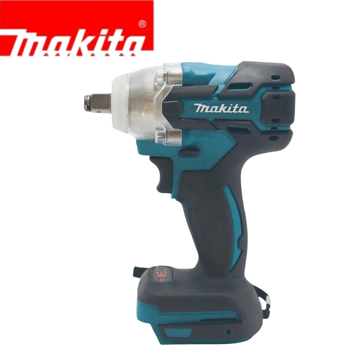 Makita 285N.m Brushless Cordless Impact Wrench, Electric Wrench High Power Shock Absorber for Auto Repair (Tool Only)