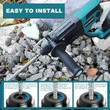 PATUOPRO 28mm Brushless Rotary Hammer Drill 3-Mode Hammer Drill chiselling Power Tool for Makita 18V Battery(No Battery)