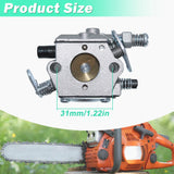Carburetor Kit for STIHL 021,023,025 Chainsaw, Replacement Parts Carburetor Accessory Includes Gasket, Spark Plug, Fuel Cap