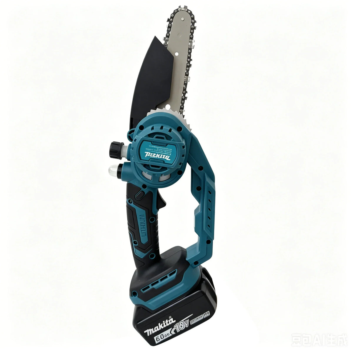 Makita Cordless Mini Electric Chainsaw 18V Brushless Handheld Pruning Saw Compatible with Makita 18V Battery for Branch Cutting